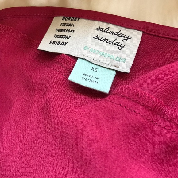 SOLD - Anthropologie Saturday Sunday Slip Midi - Picture 3 of 3